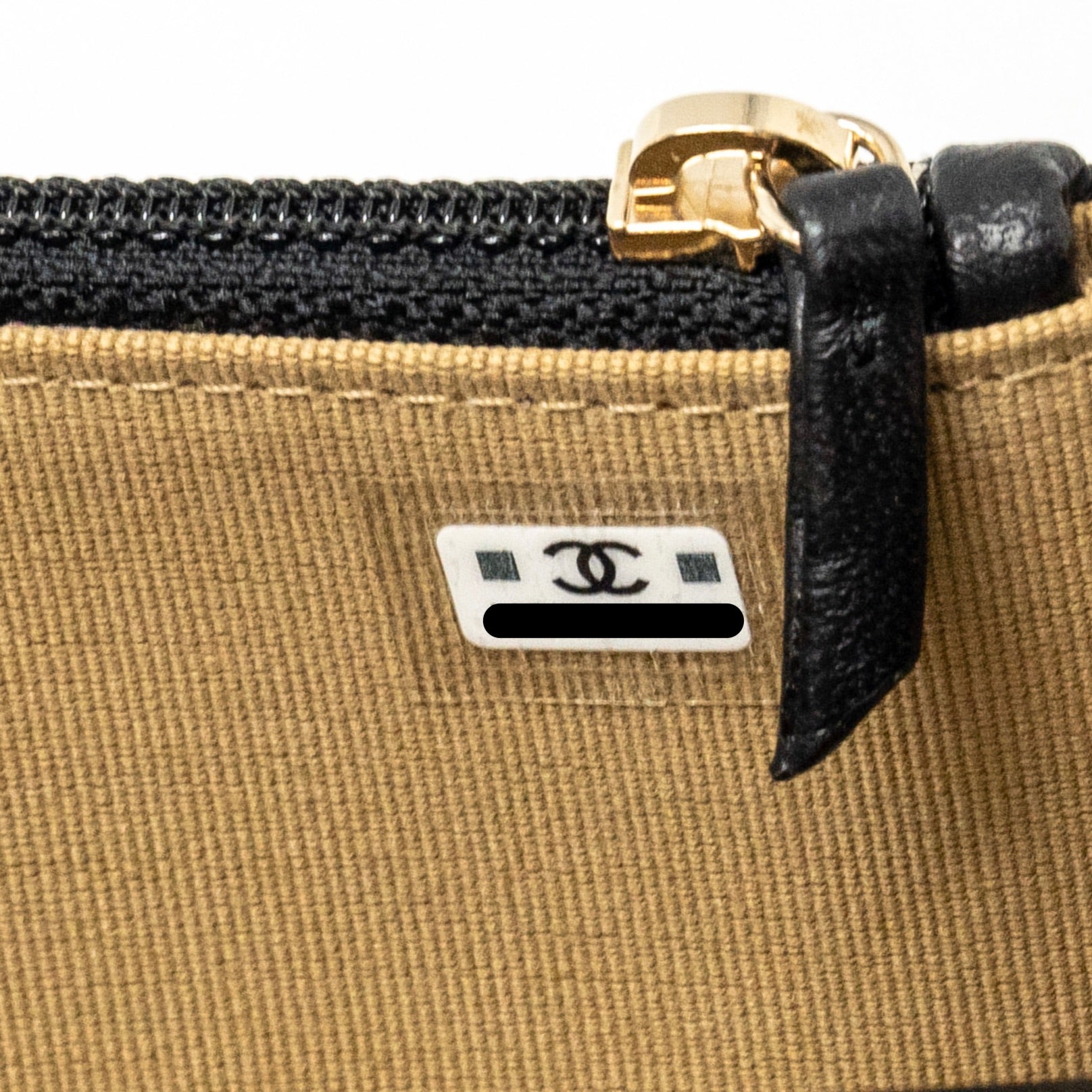 CHANEL PEARL CRUSH MINI FLAP WALLET WITH CHAIN LAMBSKIN BLACK GHW (MICROCHIP)