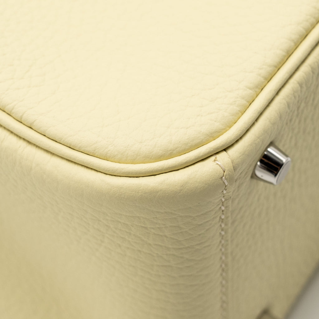HERMES MINI LINDY II CLEMENCE JAUNE MILTON SHW