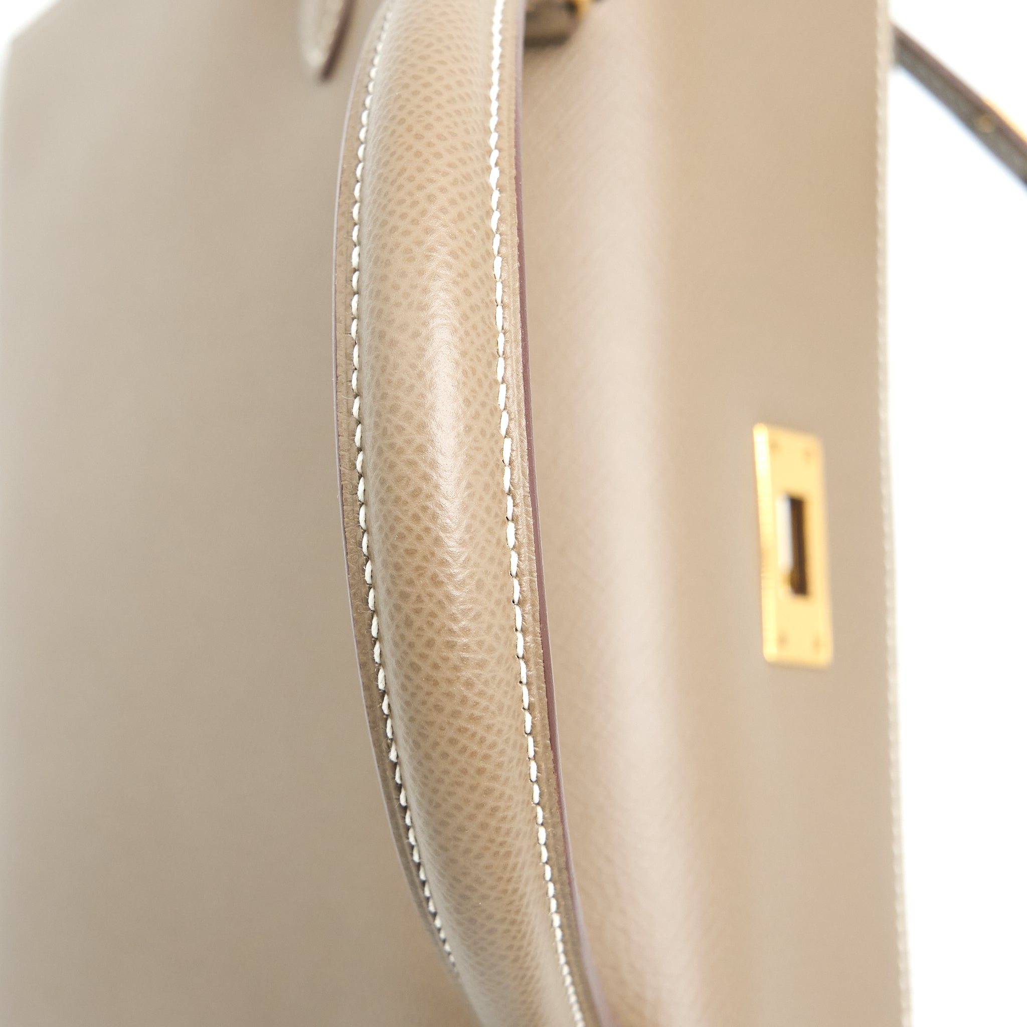 HERMES KELLY 28 EPSOM ETOUPE GHW