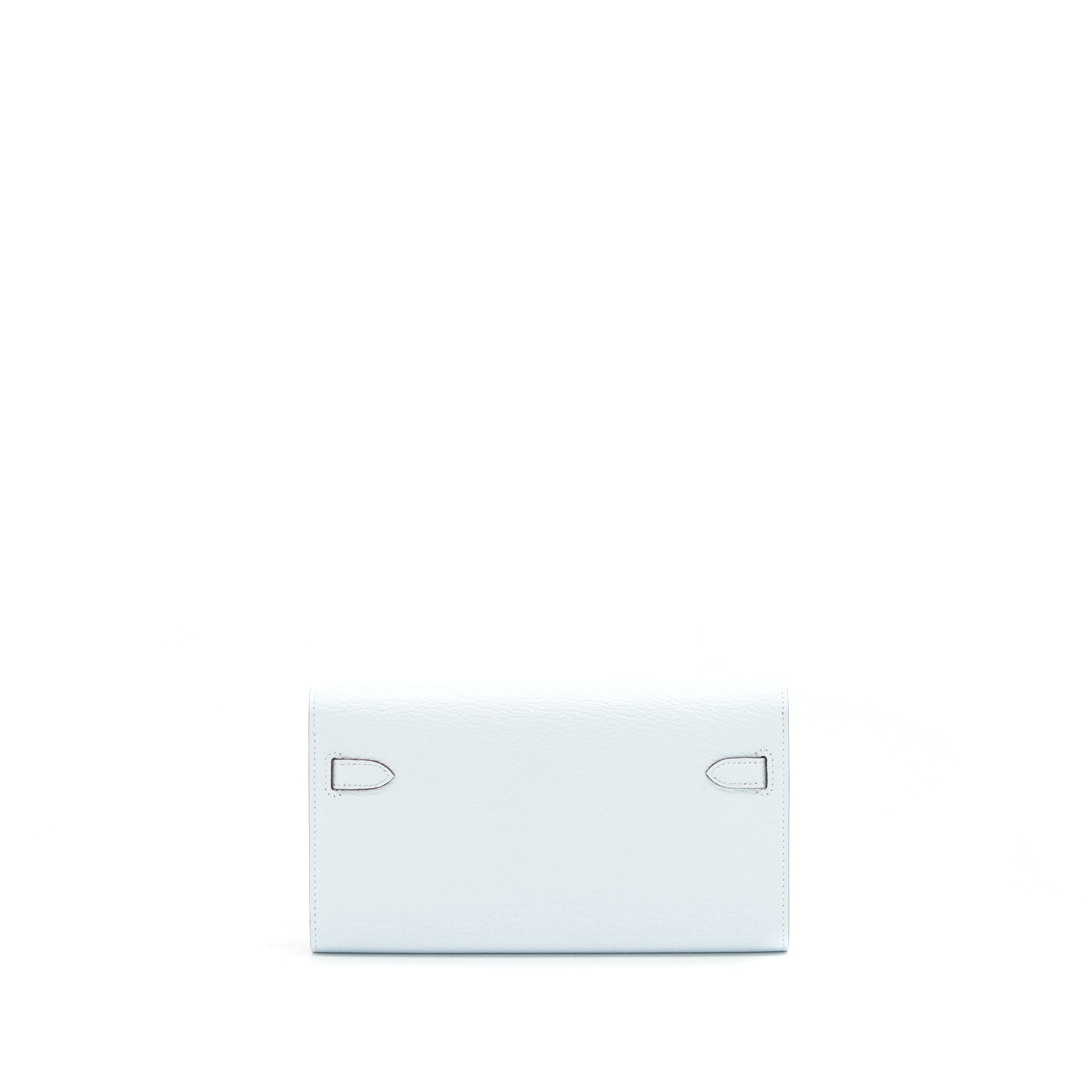 HERMES CLASSIC KELLY TO GO CHEVRE MYSORE BLUE BRUME SHW