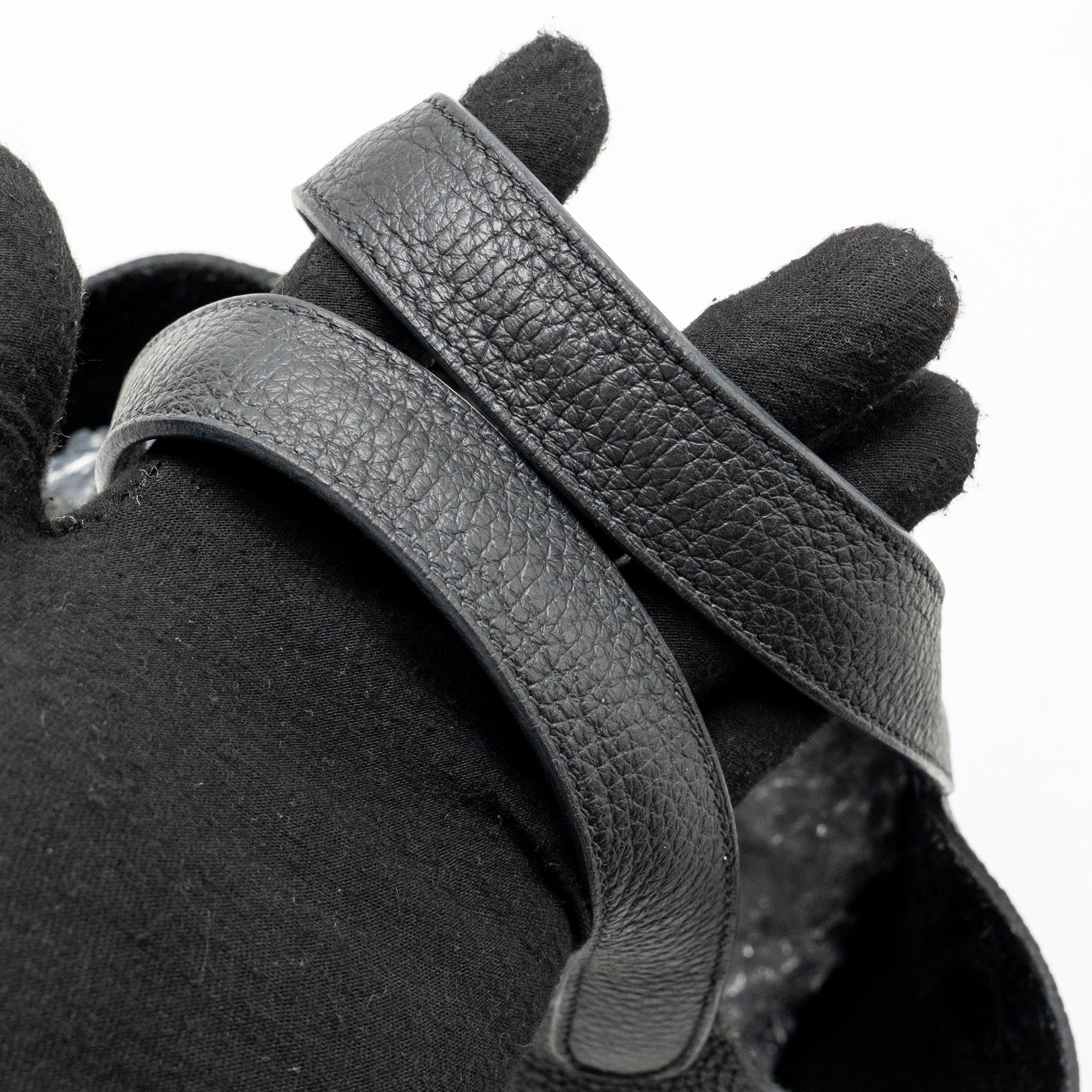 HERMES PICOTIN 18 LOCK BAG CLEMENCE BLACK GHW