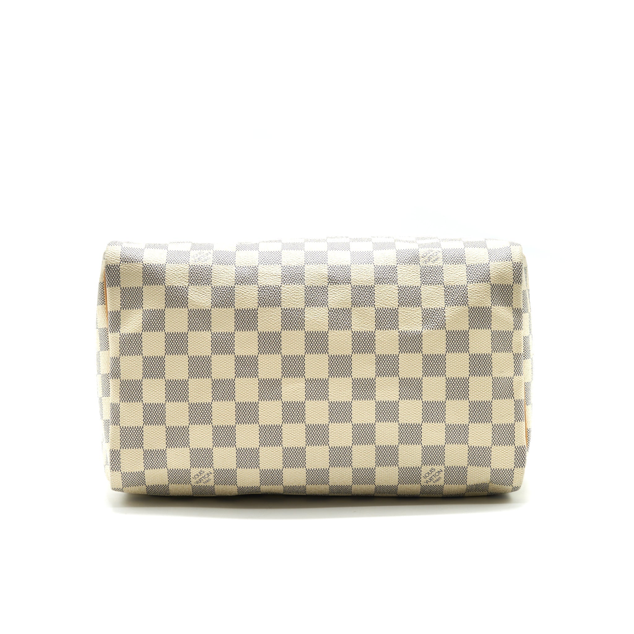 LOUIS VUITTON SPEEDY 30 DAMIER AZUR CANVAS HANDBAG