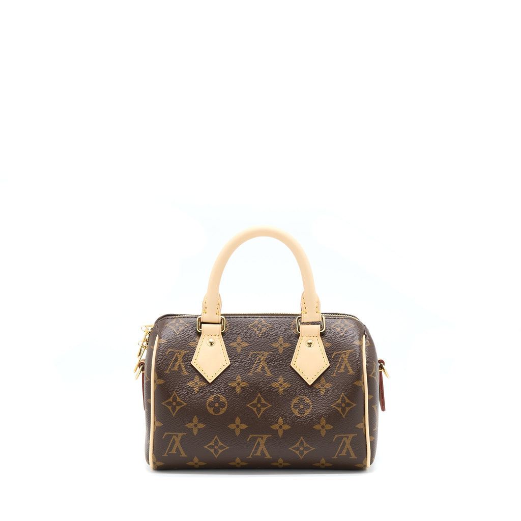 LOUIS VUITTON SPEEDY BANDOULIERE 20 MONOGRAM CANVAS GHW