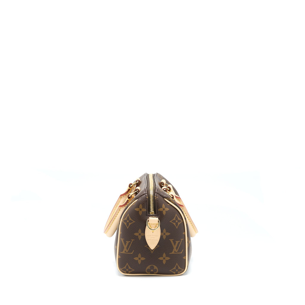 LOUIS VUITTON SPEEDY BANDOULIERE 20 MONOGRAM CANVAS GHW