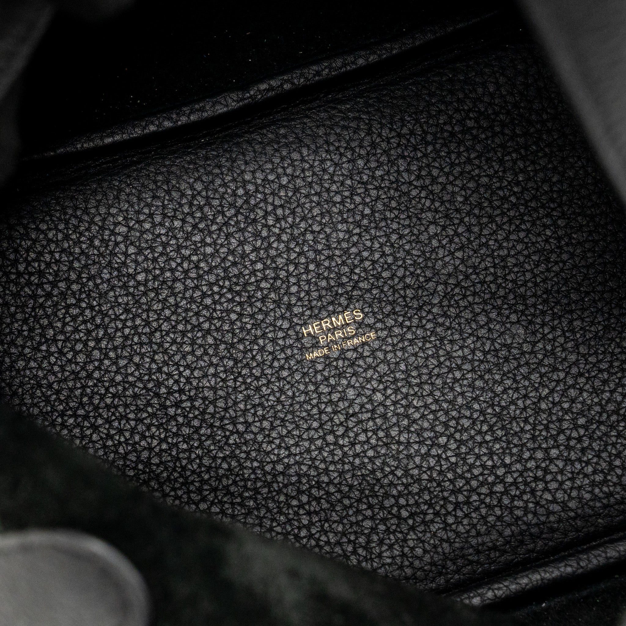 HERMES PICOTIN 18 LOCK BAG CLEMENCE BLACK GHW