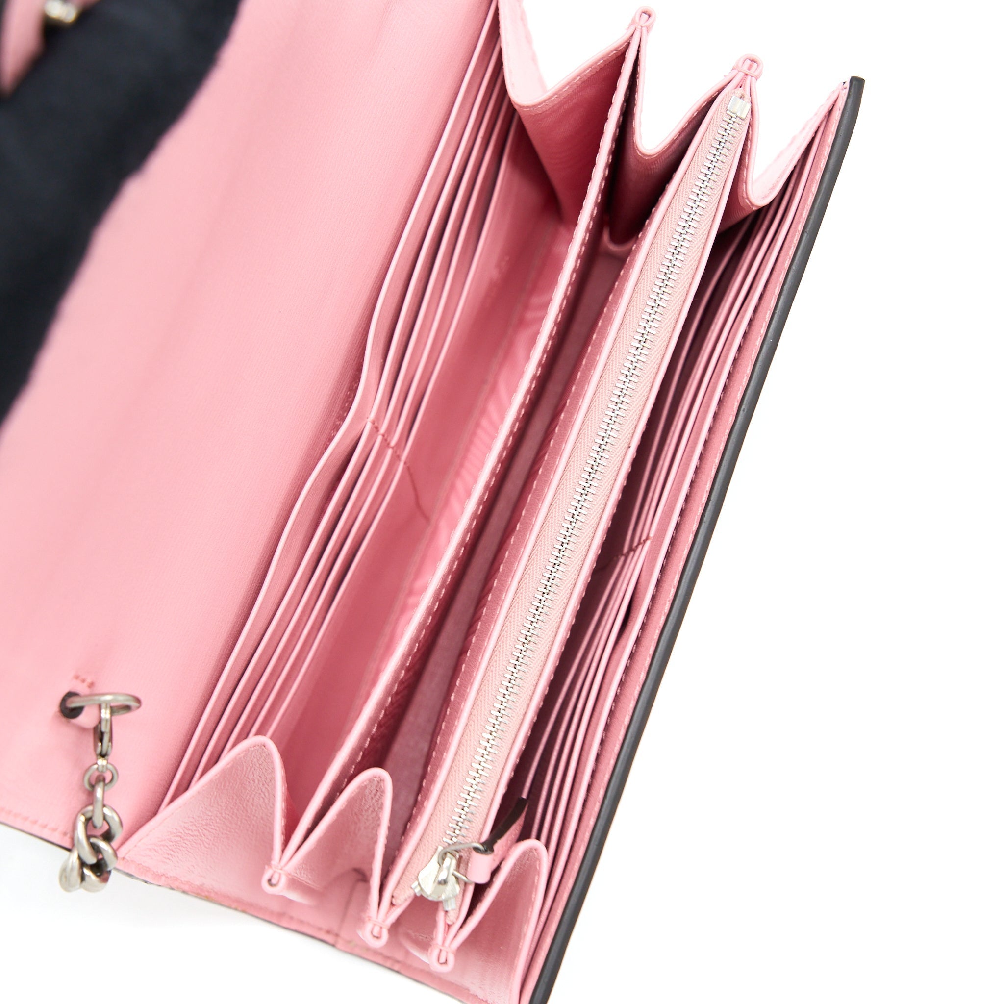 GUCCI DIONYSUS CHAIN WALLET RED/PINK WITH MULTICOLOUR HARDWARE