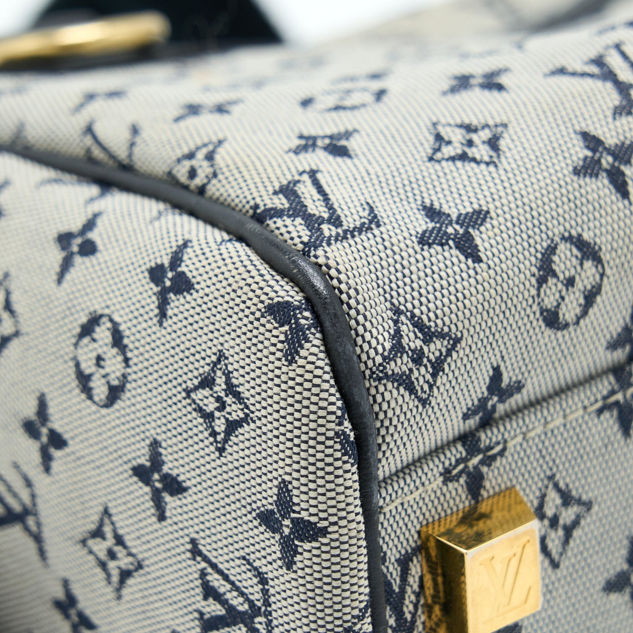 LOUIS VUITTON JOSEPHINE PM MONOGRAM MINI LIN CANVAS GHW