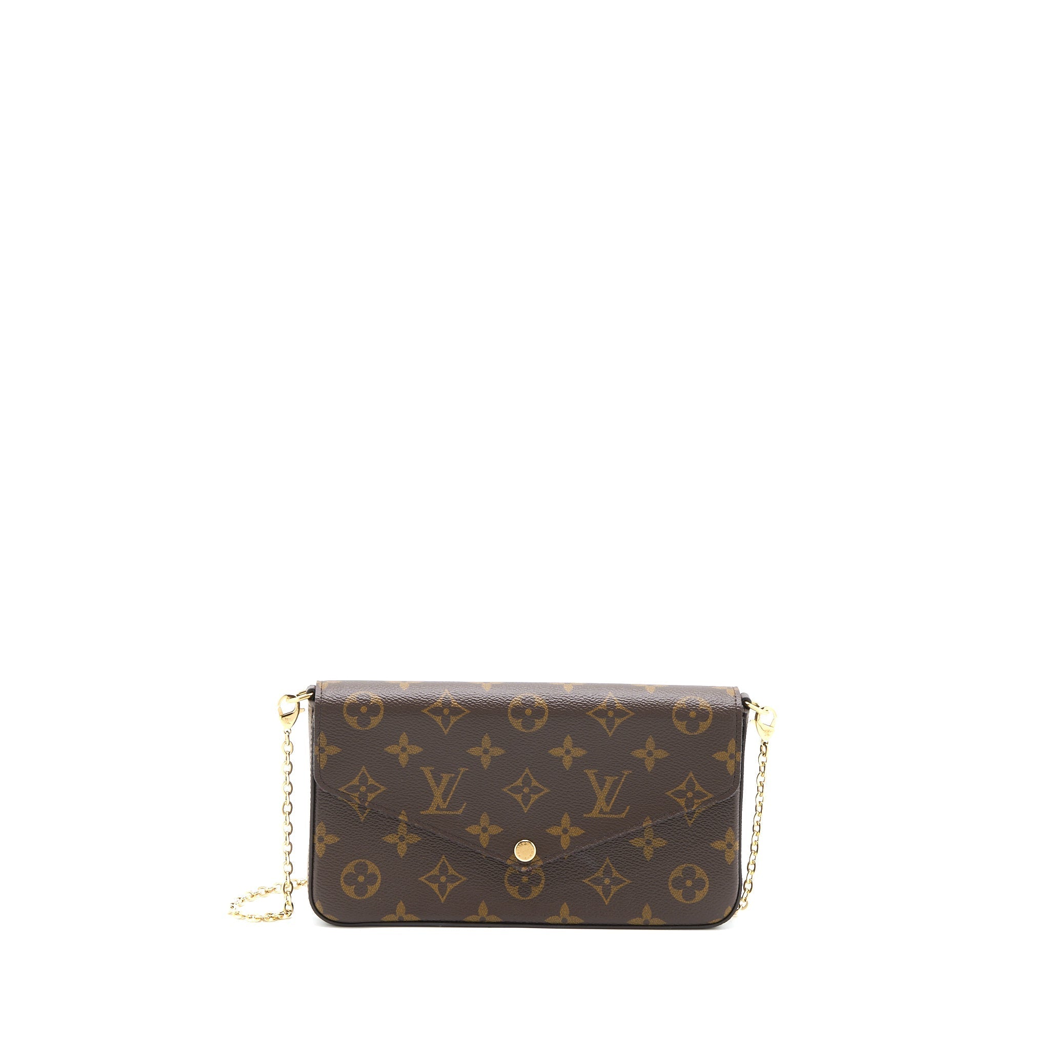 LOUIS VUITTON FELICIE POCHETTE MONOGRAM CANVAS GHW