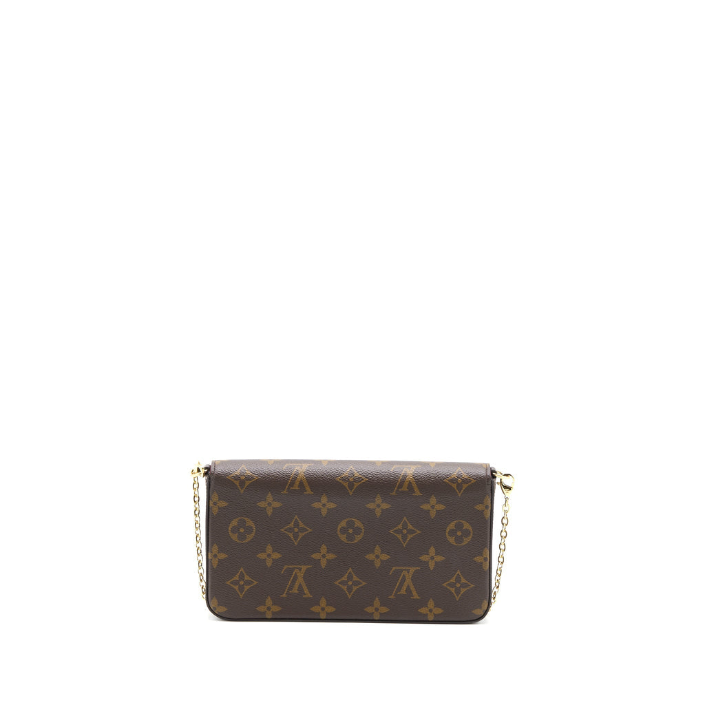 LOUIS VUITTON FELICIE POCHETTE MONOGRAM CANVAS GHW