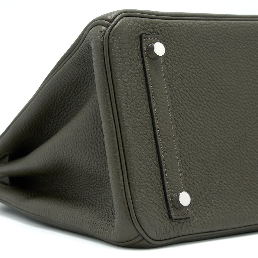 HERMES BIRKIN 30 TOGO C6 VERT DE GRIS SHW