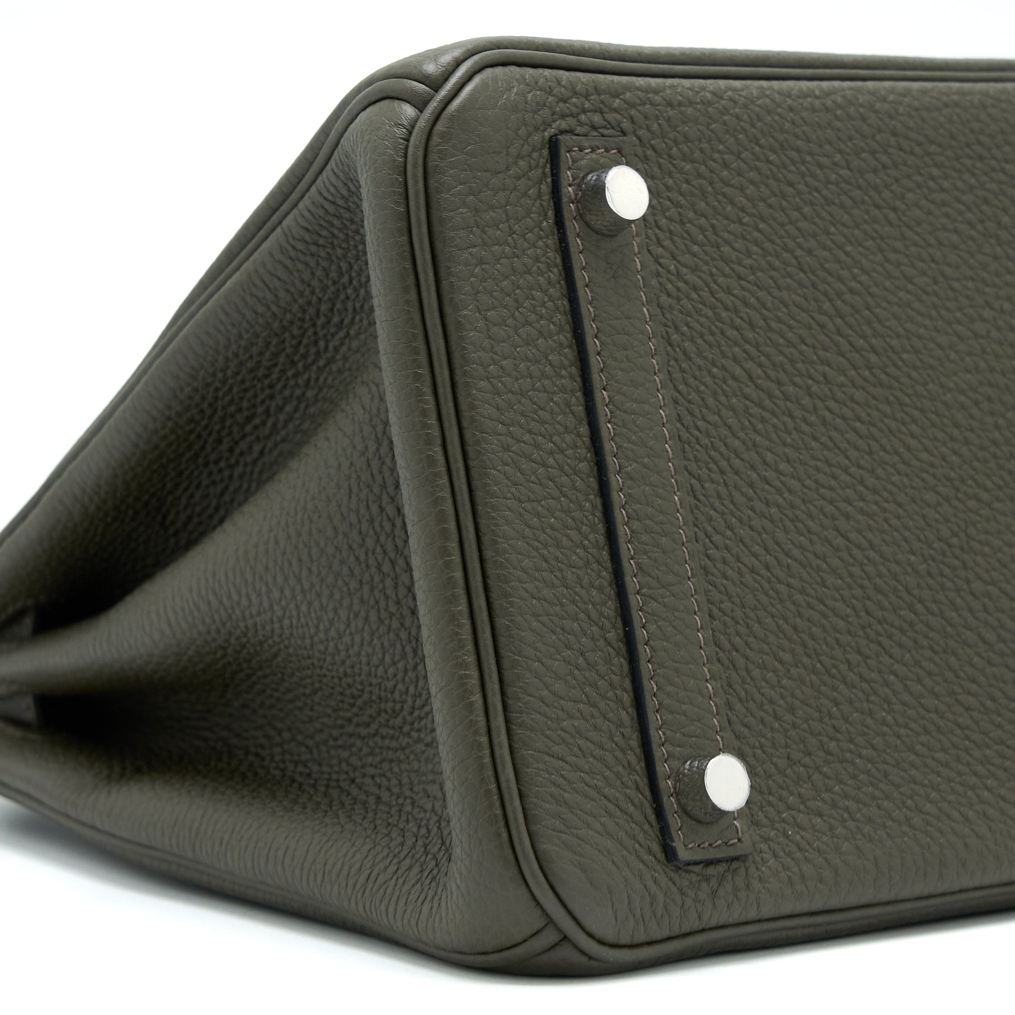 HERMES BIRKIN 30 TOGO C6 VERT DE GRIS SHW