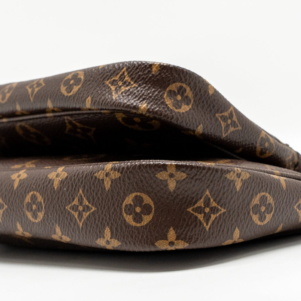 LOUIS VUITTON MULTI POCHETTE ACCESSORIES KHAKI STRAP MONOGRAM CANVAS GHW