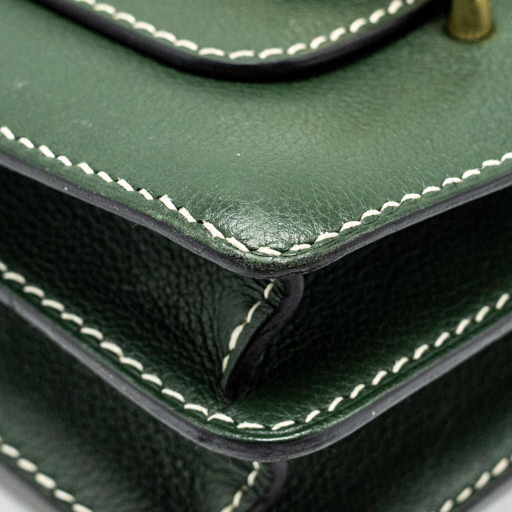 HERMES ROULIS 23 EVERCOLOR VERT CYPRES GHW