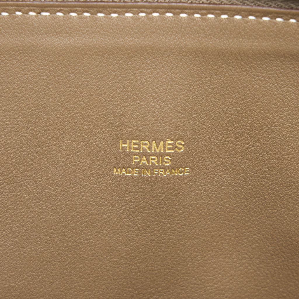 HERMES BOLIDE 31 CLEMENCE ETOUPE GHW