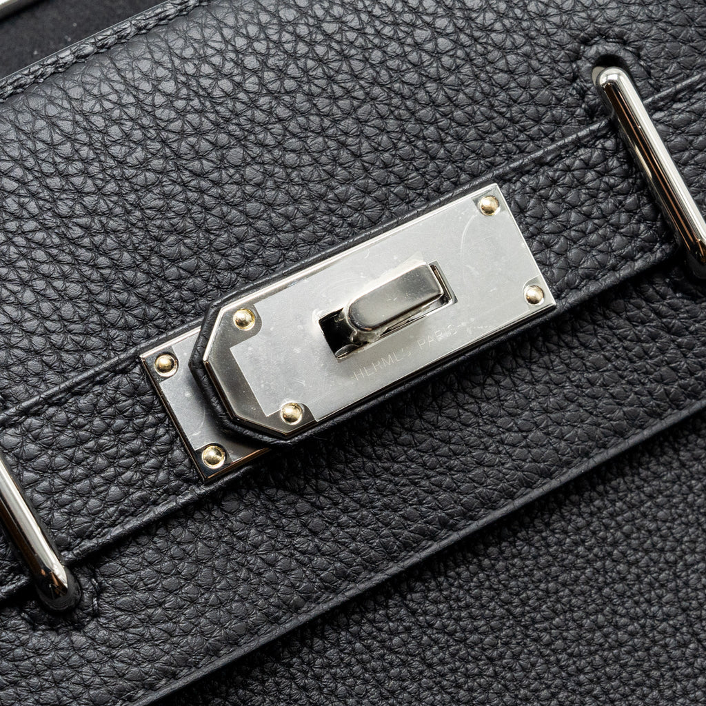 HERMES HAC A DOS PM BACKPACK TOGO BLACK SHW
