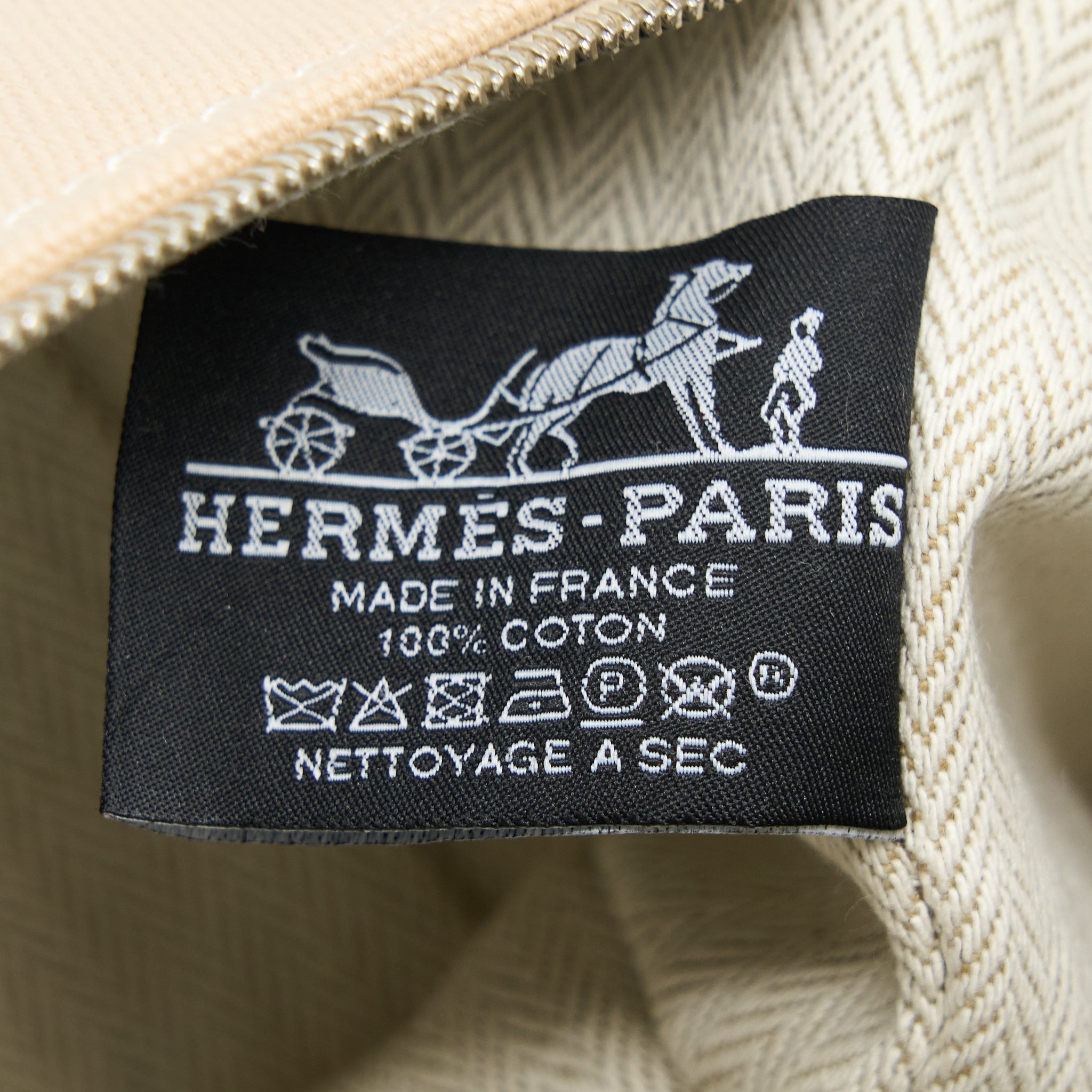 HERMES TROUSSE DE TOILETTE BRIDE A BRAC NATUREL