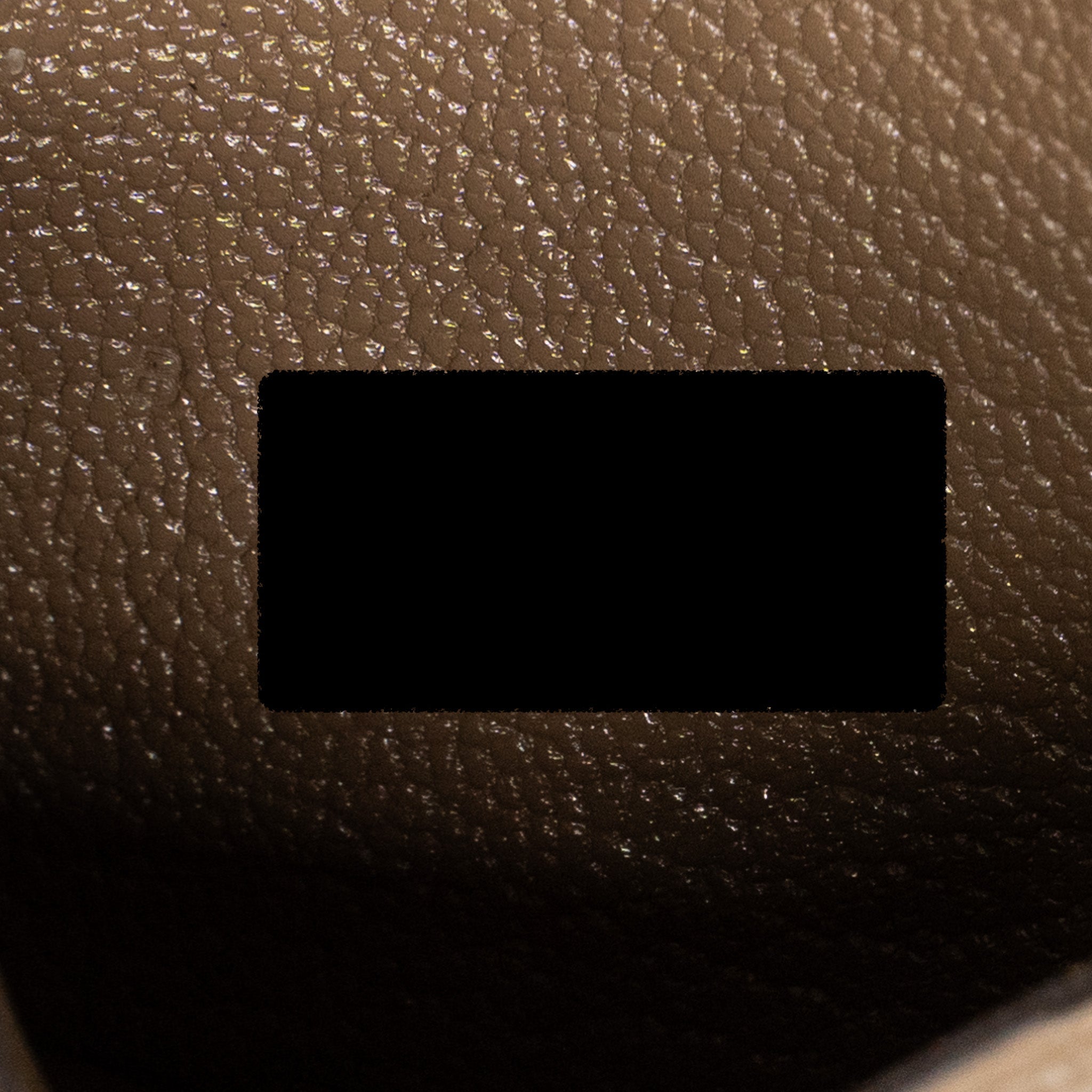 HERMES BEARN COMPACT WALLET CHEVRE MYSORE ETOUPE GHW