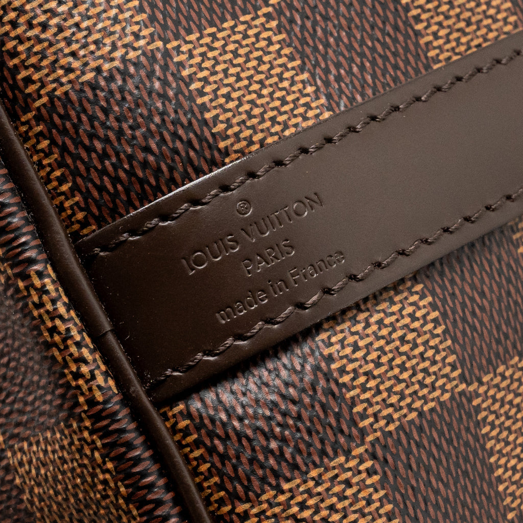 LOUIS VUITTON SPEEDY BANDOULIERE 25 DAMIER EBENE GHW