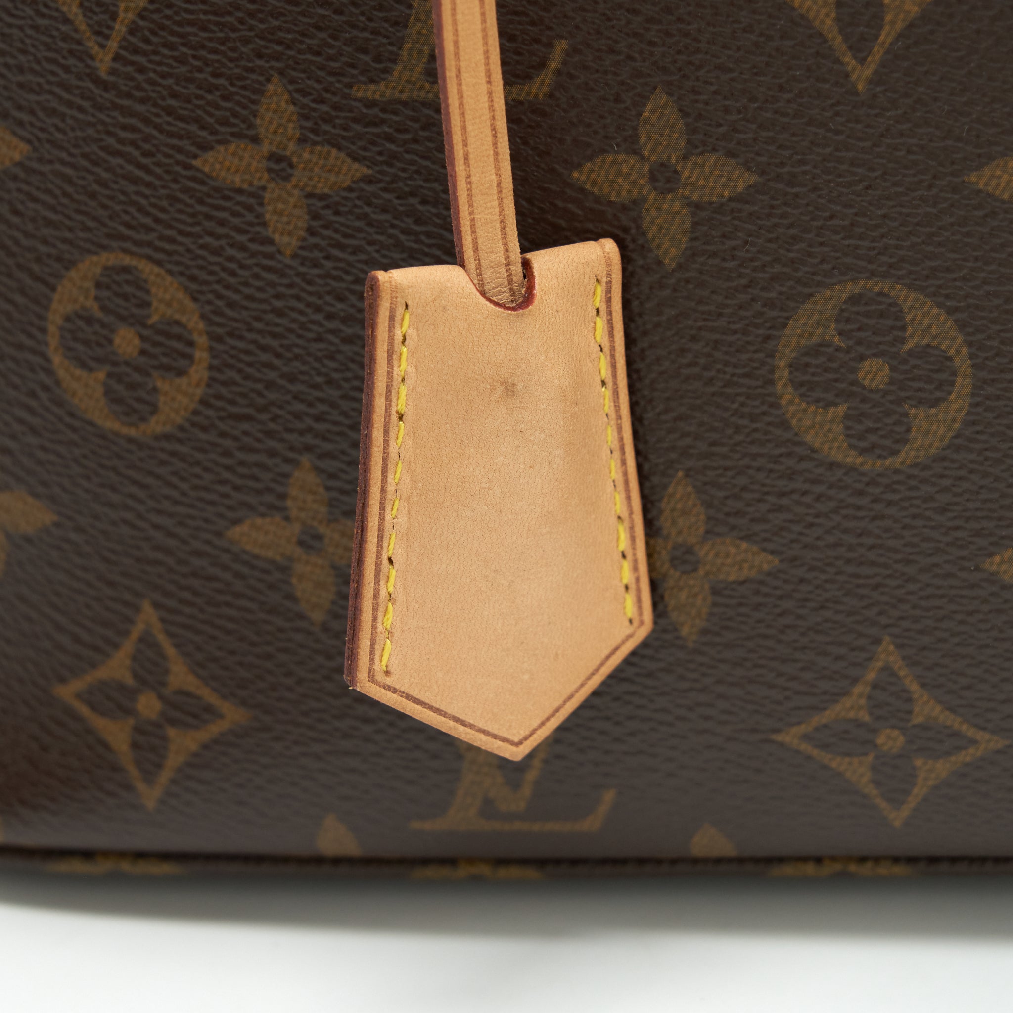 LOUIS VUITTON LOCKIT TOTE BAG MONOGRAM CANVAS GHW