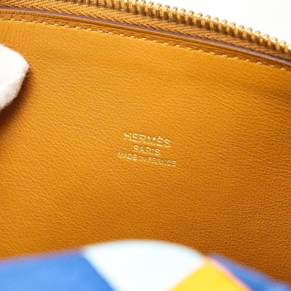 HERMES BOLIDE 31 EPSOM SESAME GHW