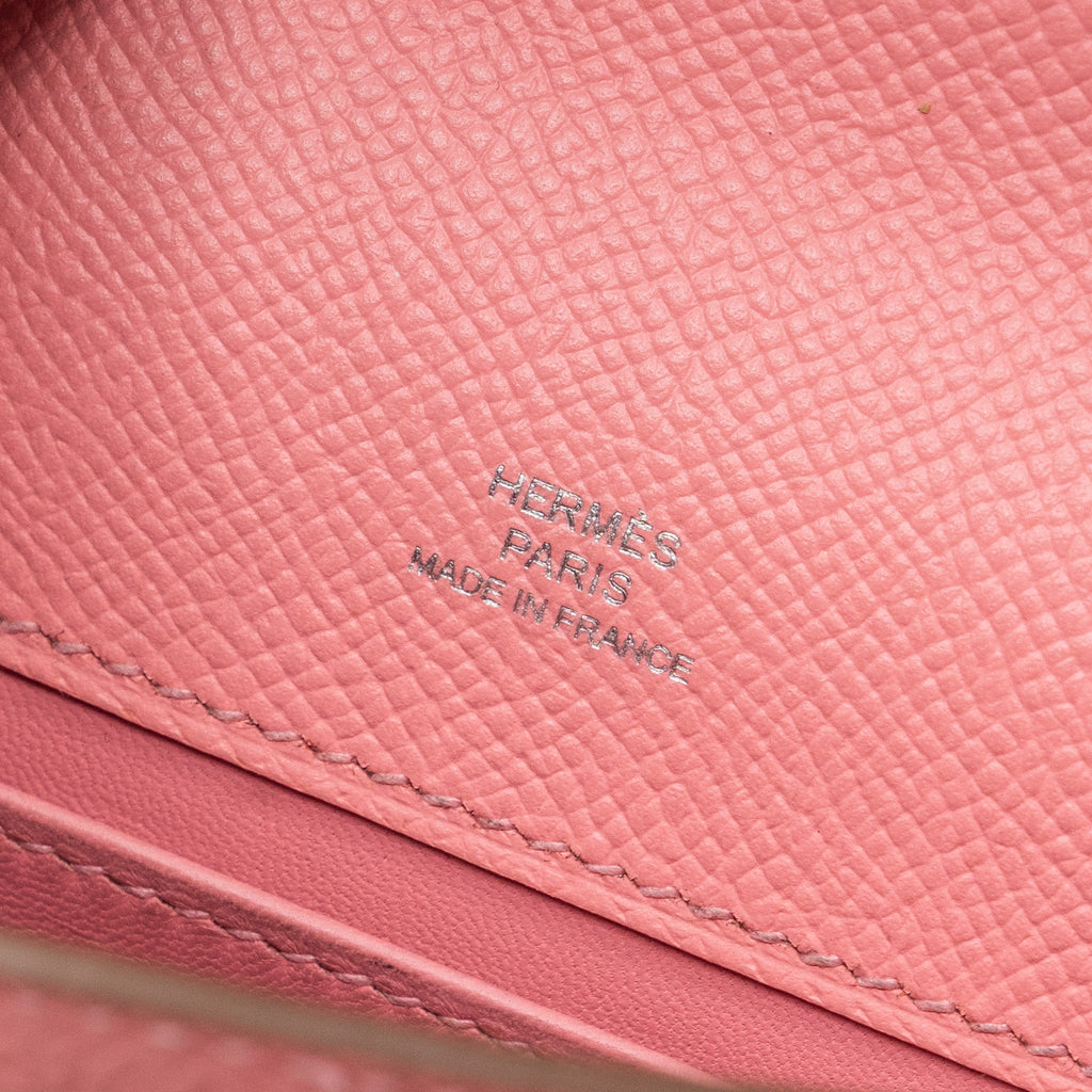 HERMES KELLY POCHETTE EPSOM ROSE CONFETTI SHW