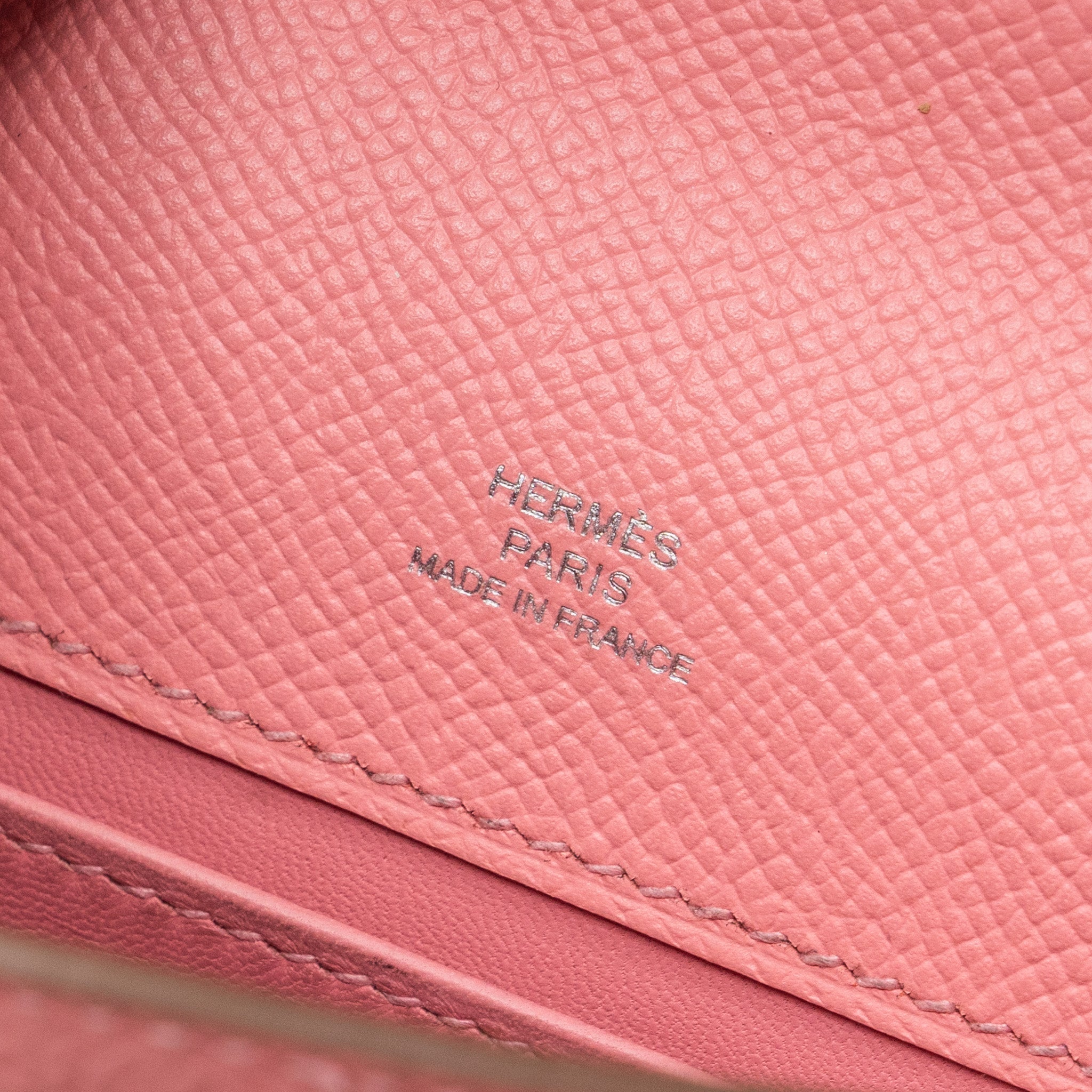 HERMES KELLY POCHETTE EPSOM ROSE CONFETTI SHW