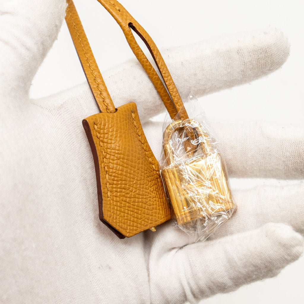 HERMES BOLIDE 31 EPSOM SESAME GHW