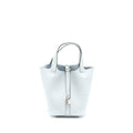 HERMES PICOTIN 18 CLEMENCE BLUE PALE SHW