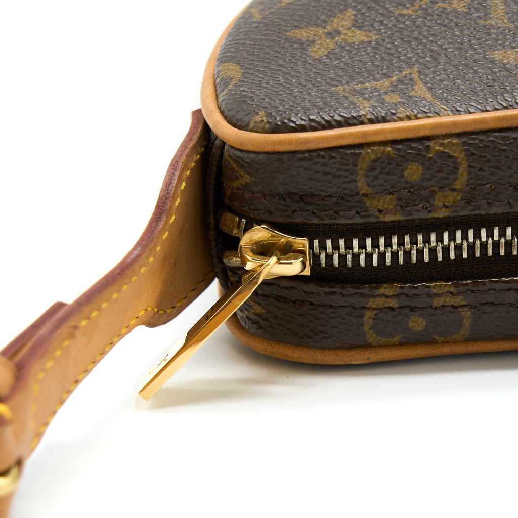 LOUIS VUITTON CROISSANT BAG MONOGRAM CANVAS GHW