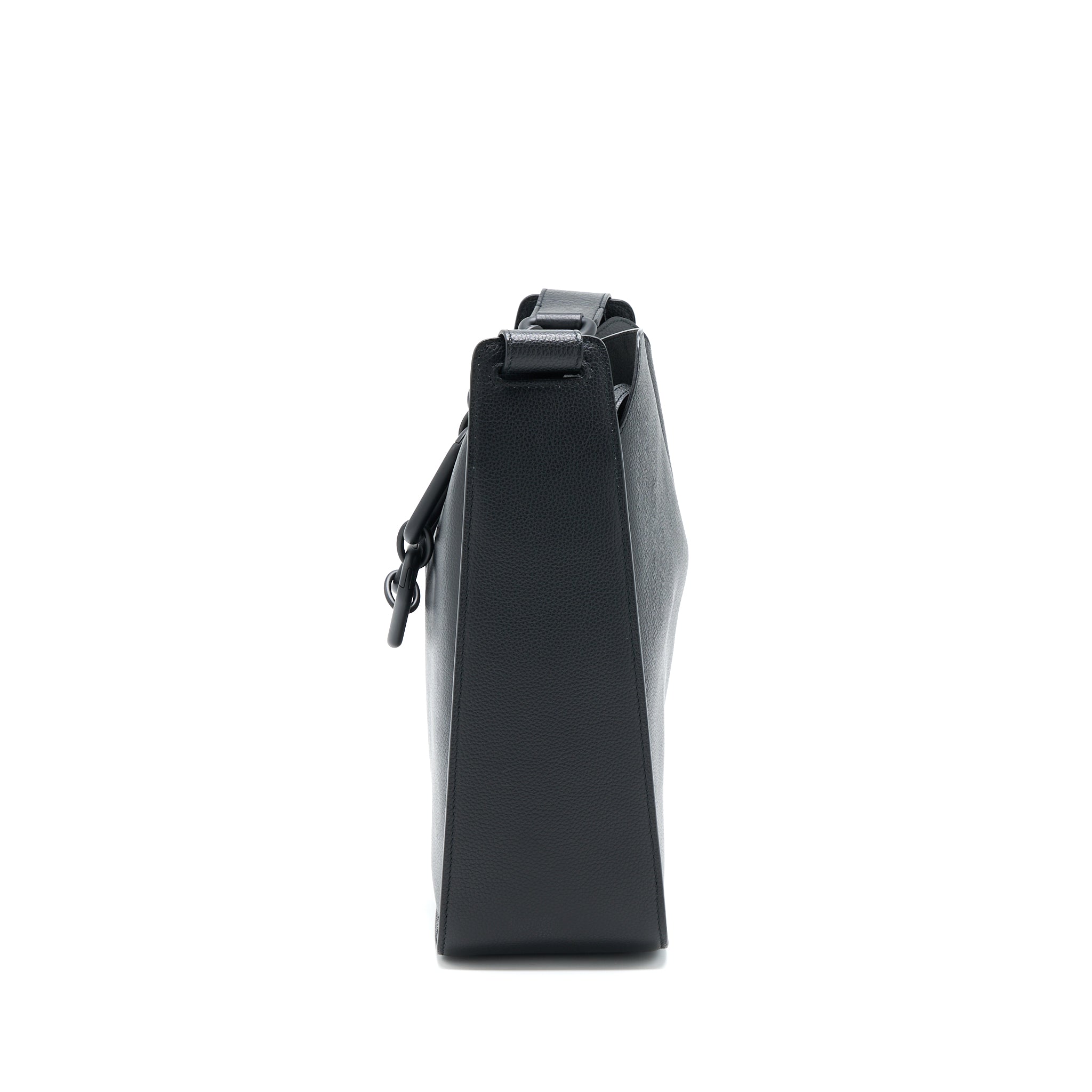 BALENCIAGA TOOL 2.0 NORTH-SOUTH TOTE BAG CALFSKIN BLACK WITH BLACK HARDWARE