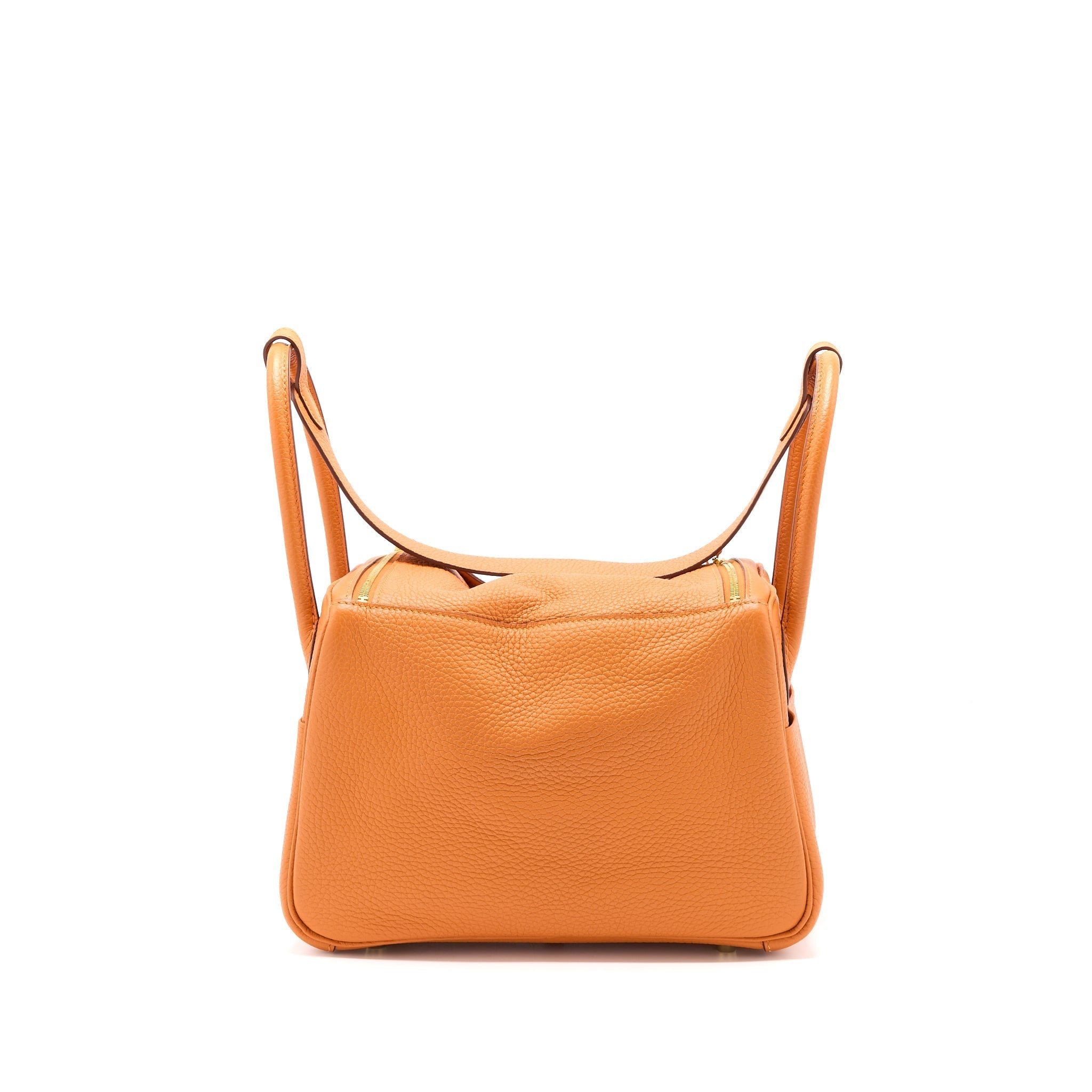 HERMES LINDY 26 CLEMENCE ORANGE GHW