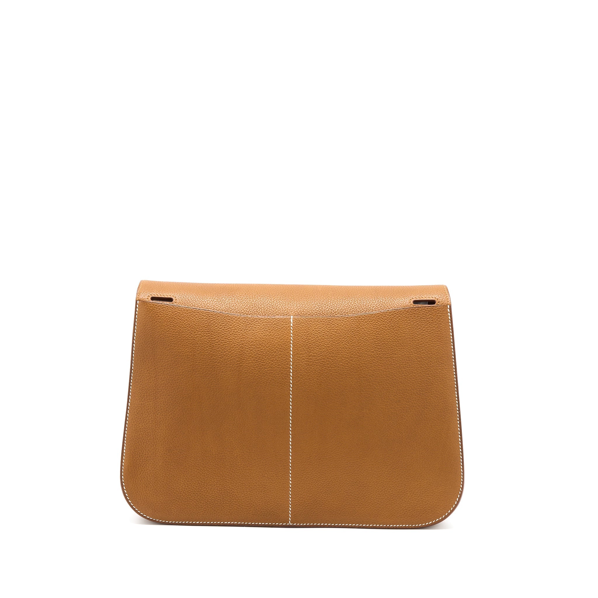 HERMES HALZAN 31 BARENIA FAUBOURG FAUVE GHW