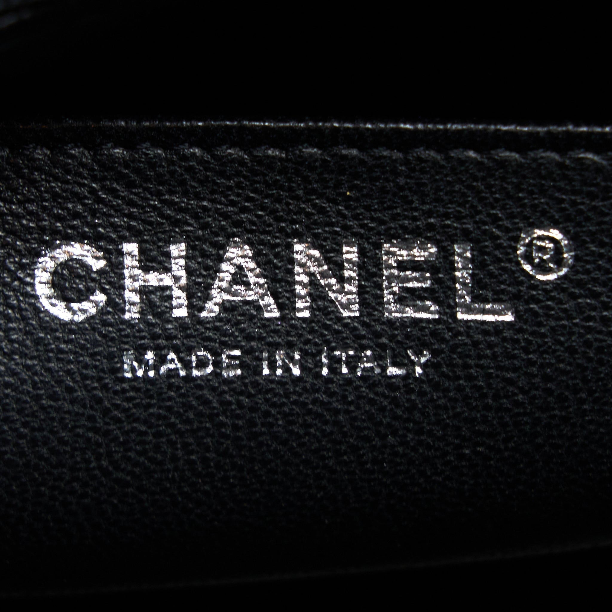 CHANEL JUMBO SINGLE FLAP BAG CAVIAR BLACK SHW