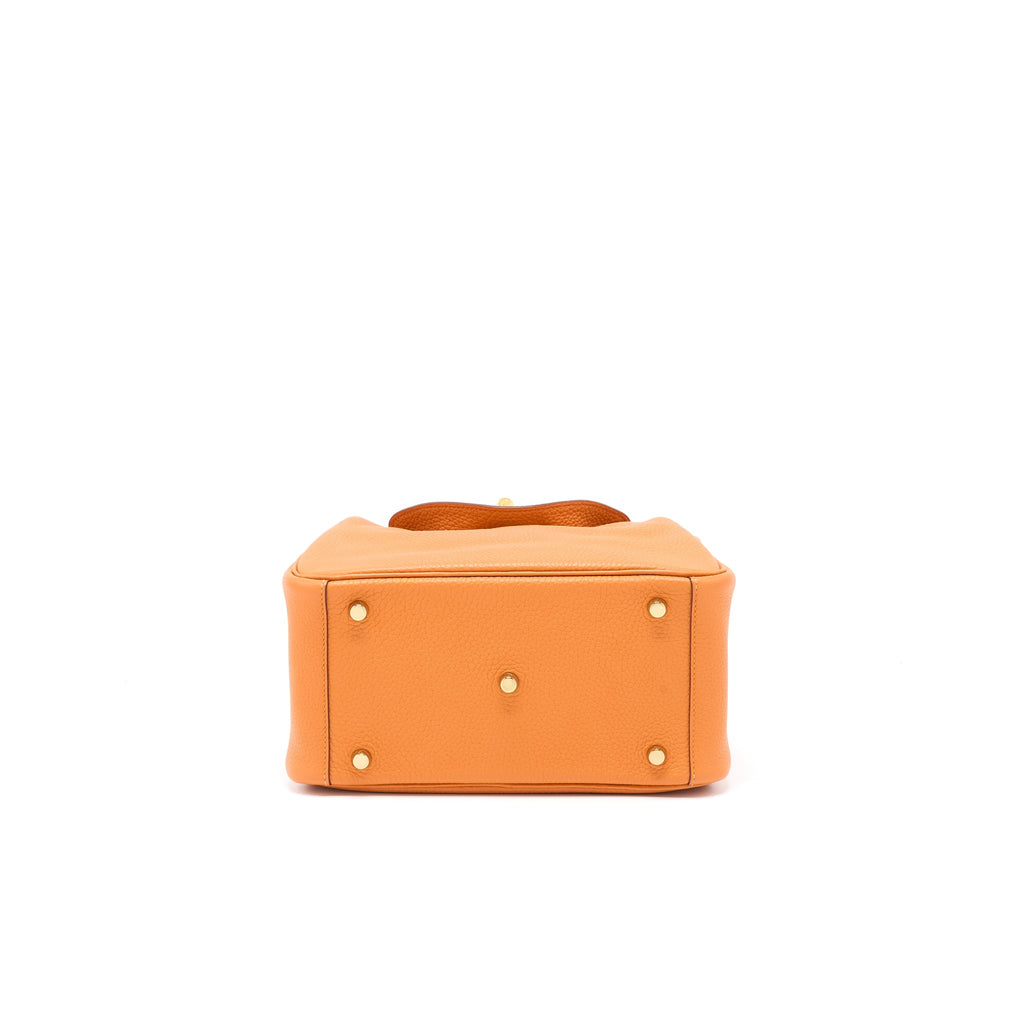 HERMES LINDY 26 CLEMENCE ORANGE GHW
