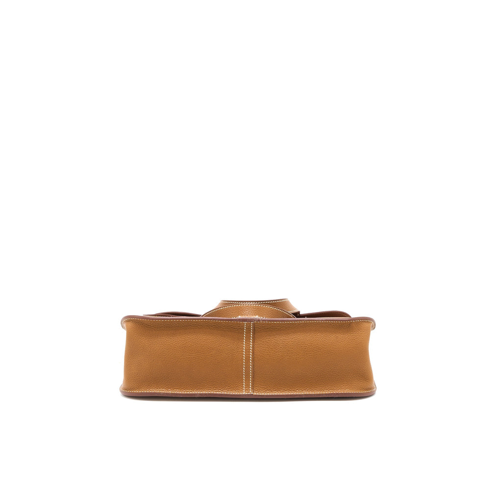 HERMES HALZAN 31 BARENIA FAUBOURG FAUVE GHW