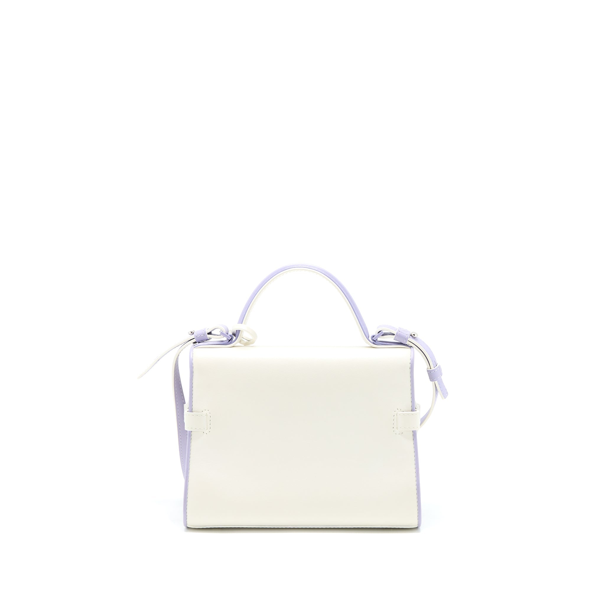 DELVAUX TEMPETE TOTE BAG CALFSKIN WHITE/MULTICOLOUR SHW