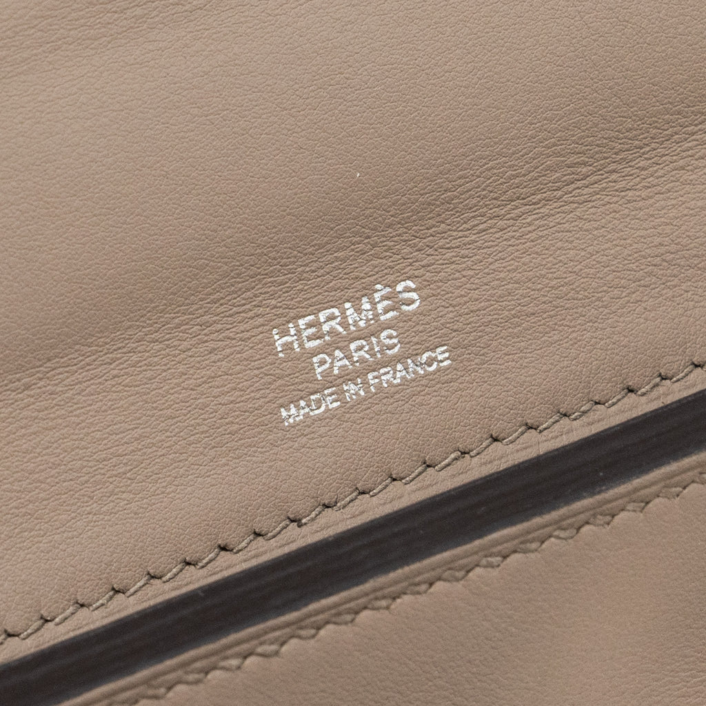 HERMES 2424 24/24 - 29 BAG MAURICE / SWIFT GRIS TOURTERELLE/ GRIS ASPHALTE SHW