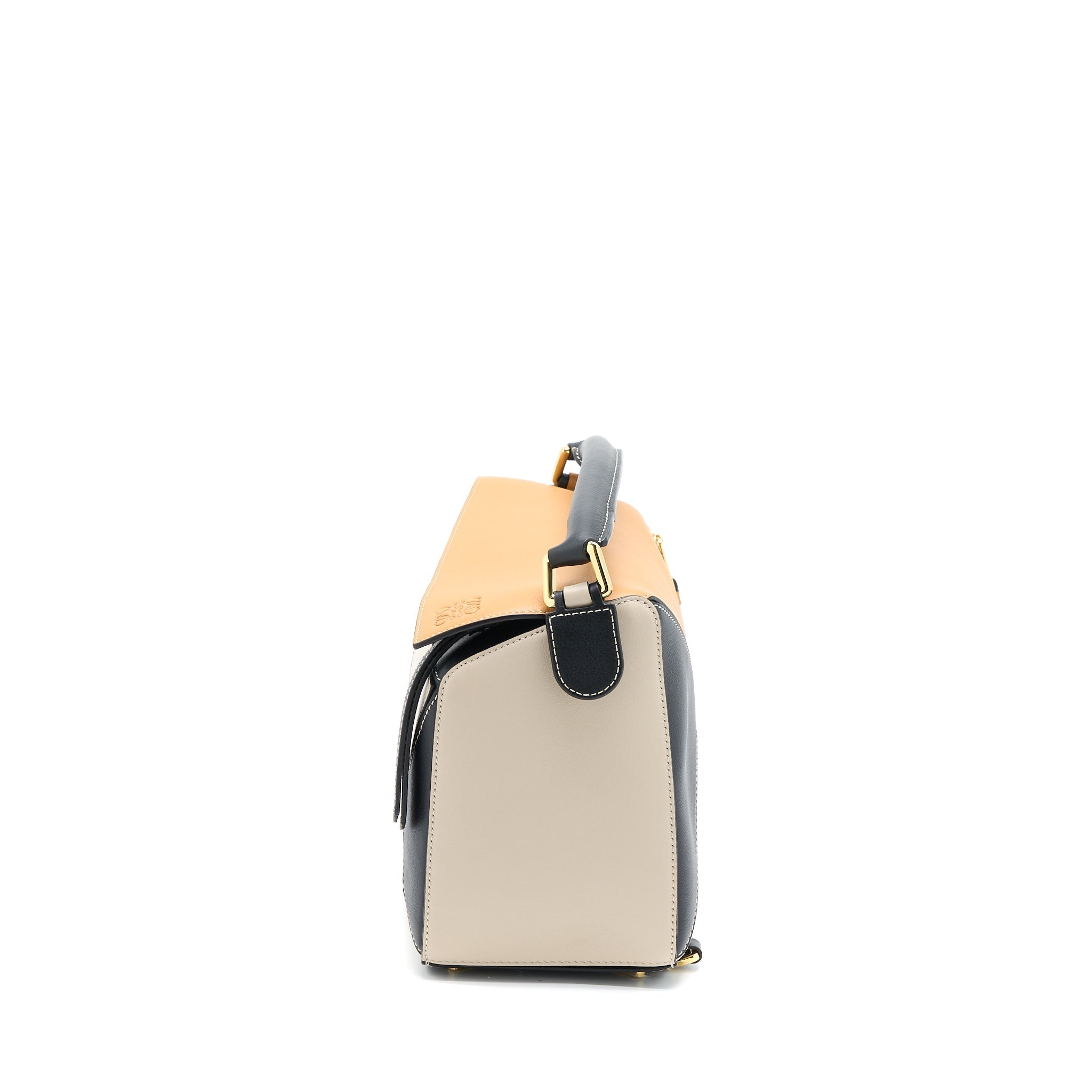 LOEWE MEDIUM PUZZLE BAG CALFSKIN MULTICOLOUR GHW