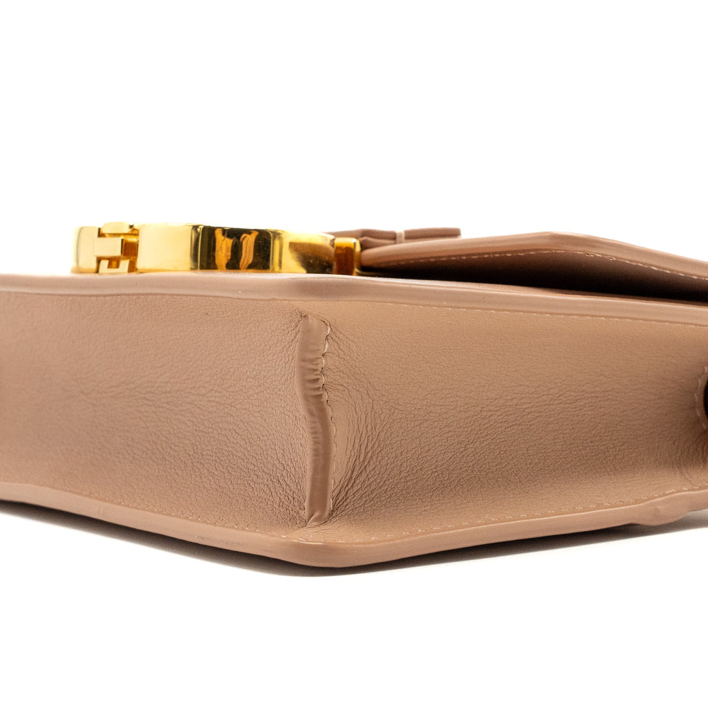 DIOR MICRO 30 MONTAIGNE BOX BAG CALFSKIN ROSE DES VENTS GHW