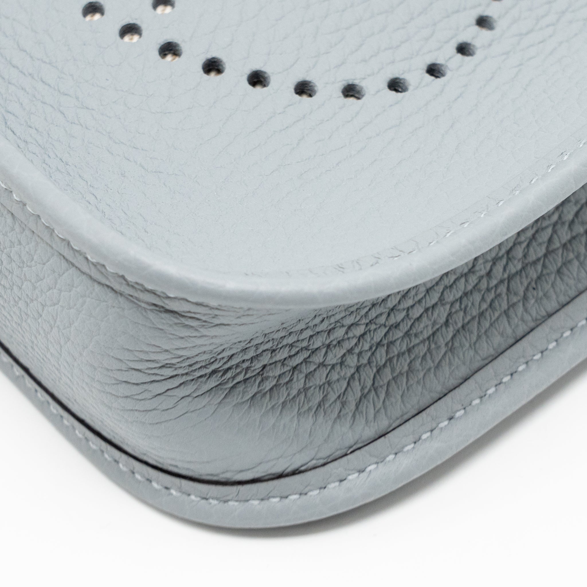 HERMES MINI EVELYNE CLEMENCE GRIS PANTIN LGHW
