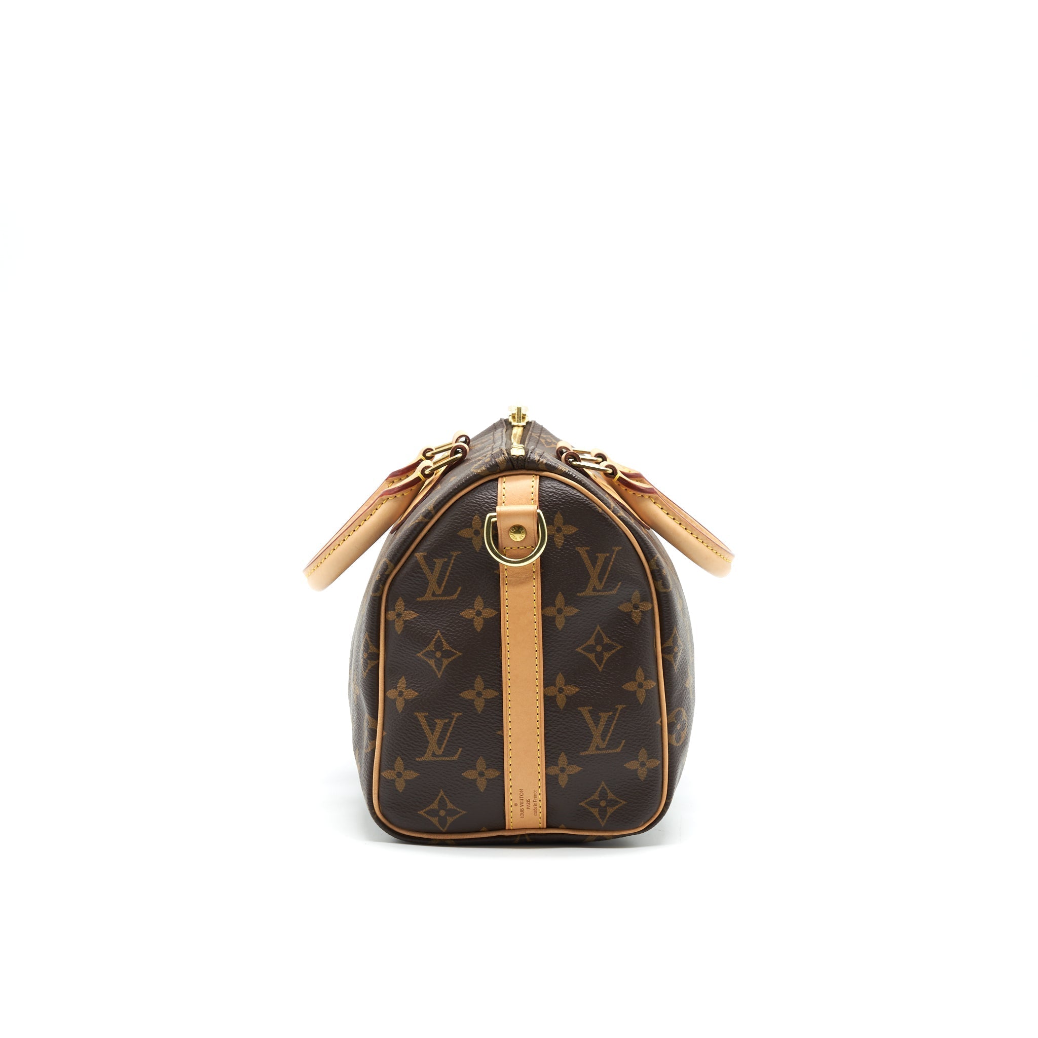 LOUIS VUITTON SPEEDY 25 MONOGRAM CANVAS WITH INITIAL