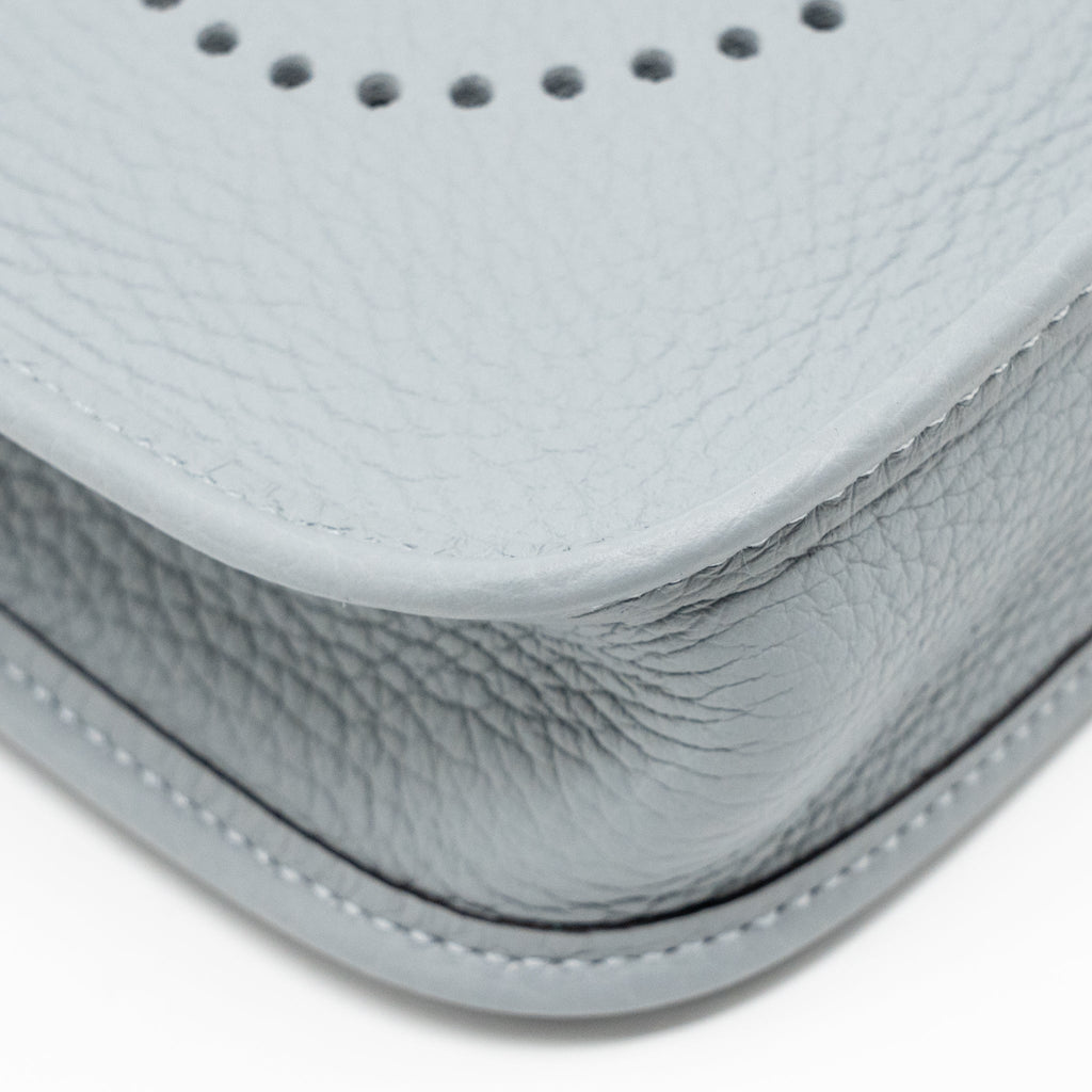 HERMES MINI EVELYNE CLEMENCE GRIS PANTIN LGHW
