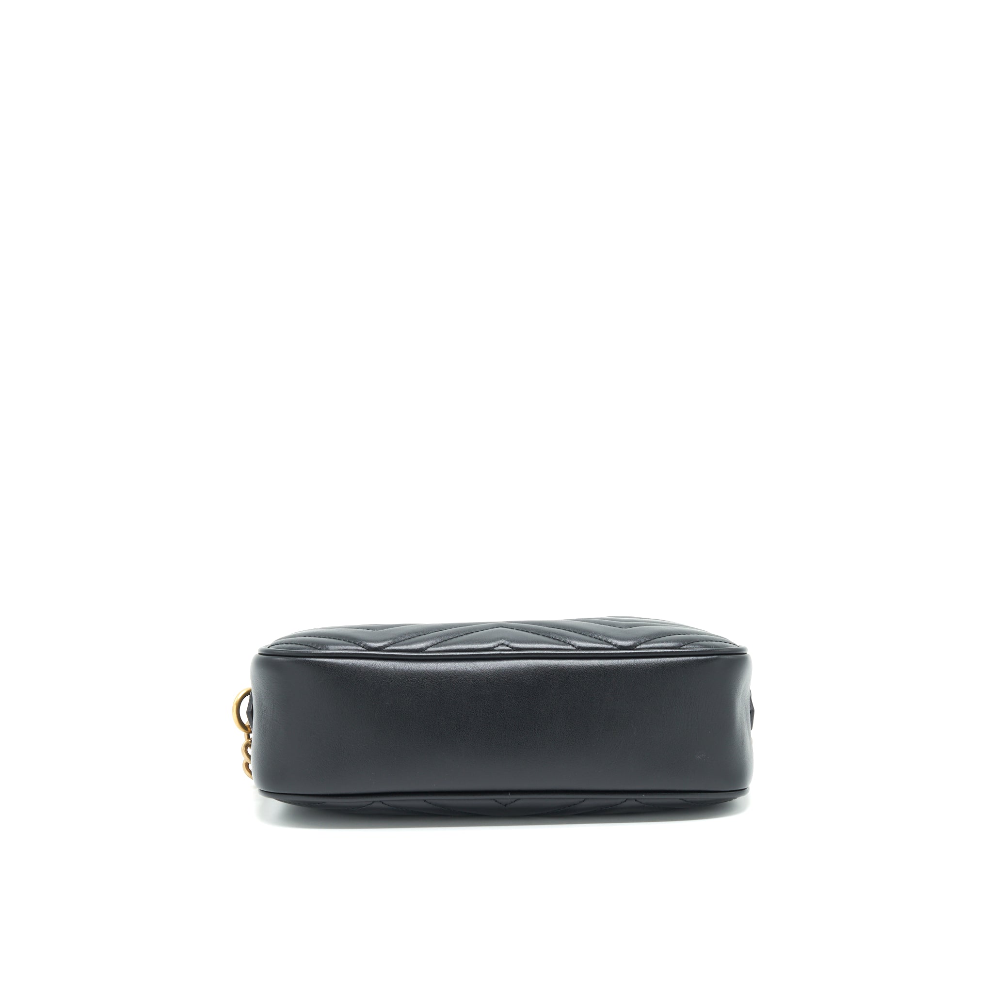 GUCCI GG MARMONT SMALL CAMERA BAG BLACK