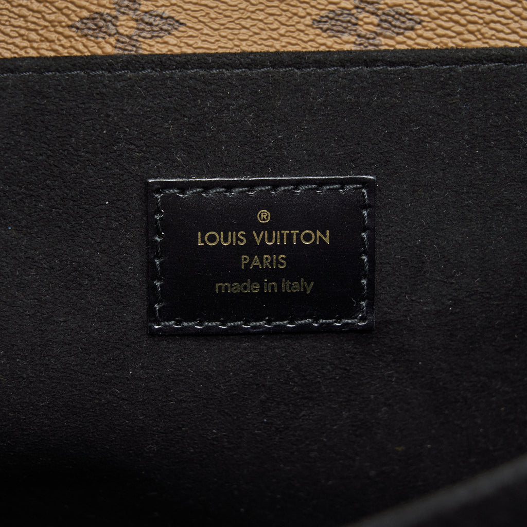 LOUIS VUITTON POCHETTE MÉTIS MONOGRAM REVERSE CANVAS GHW