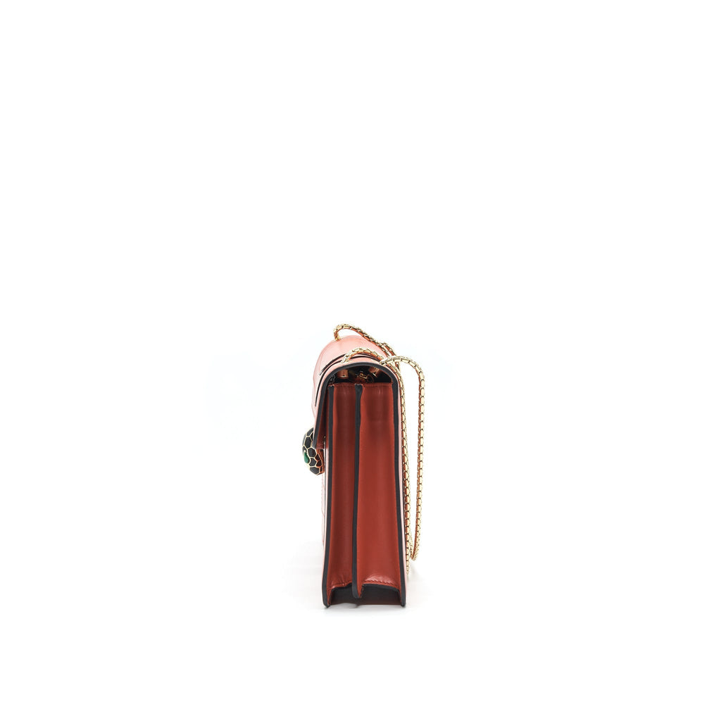 BVLGARI SERPENTI SHOULDER BAG CANYON AMBER