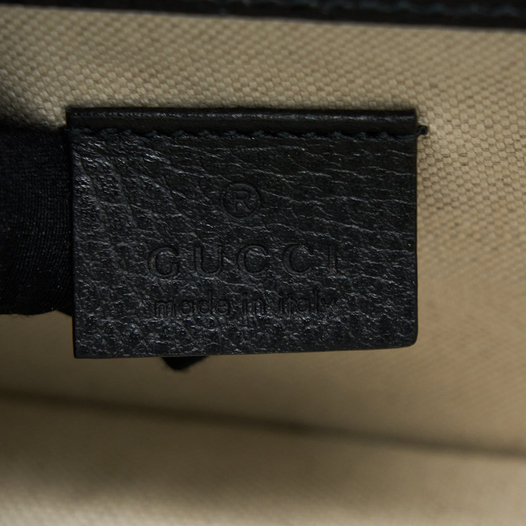 GUCCI SMALL DIONYSUS SHOULDER BAG BLACK SHW