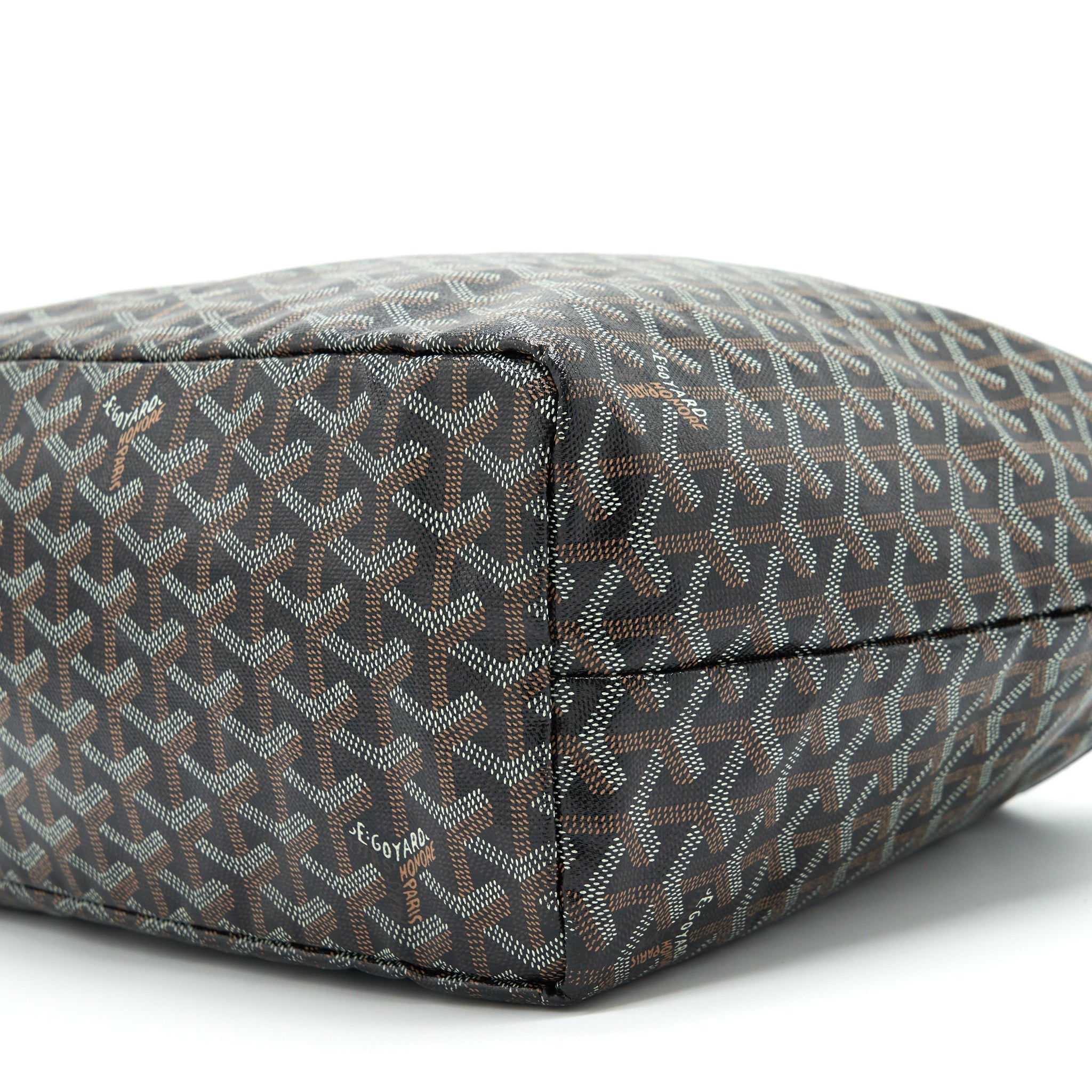 GOYARD SAINT LOUIS TOTE PM BLACK/MULTICOLOUR