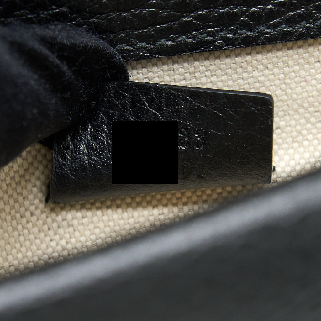 GUCCI SMALL DIONYSUS SHOULDER BAG BLACK SHW