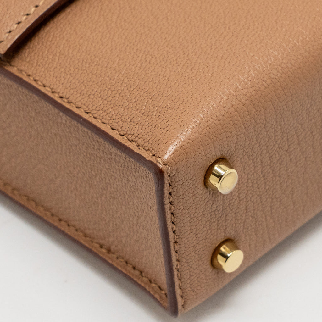 HERMES MINI VERROU CHÈVRE MYSORE 2J QUEBRACHO LGHW