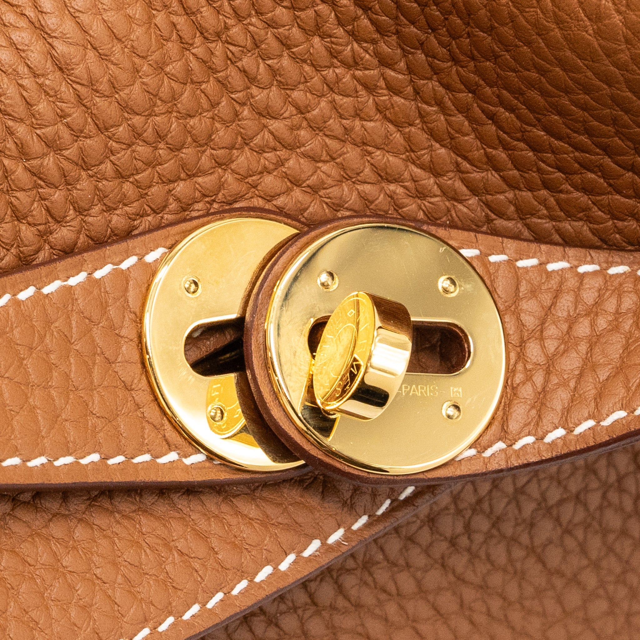 HERMES LINDY 26 CLEMENCE GOLD WITH GHW
